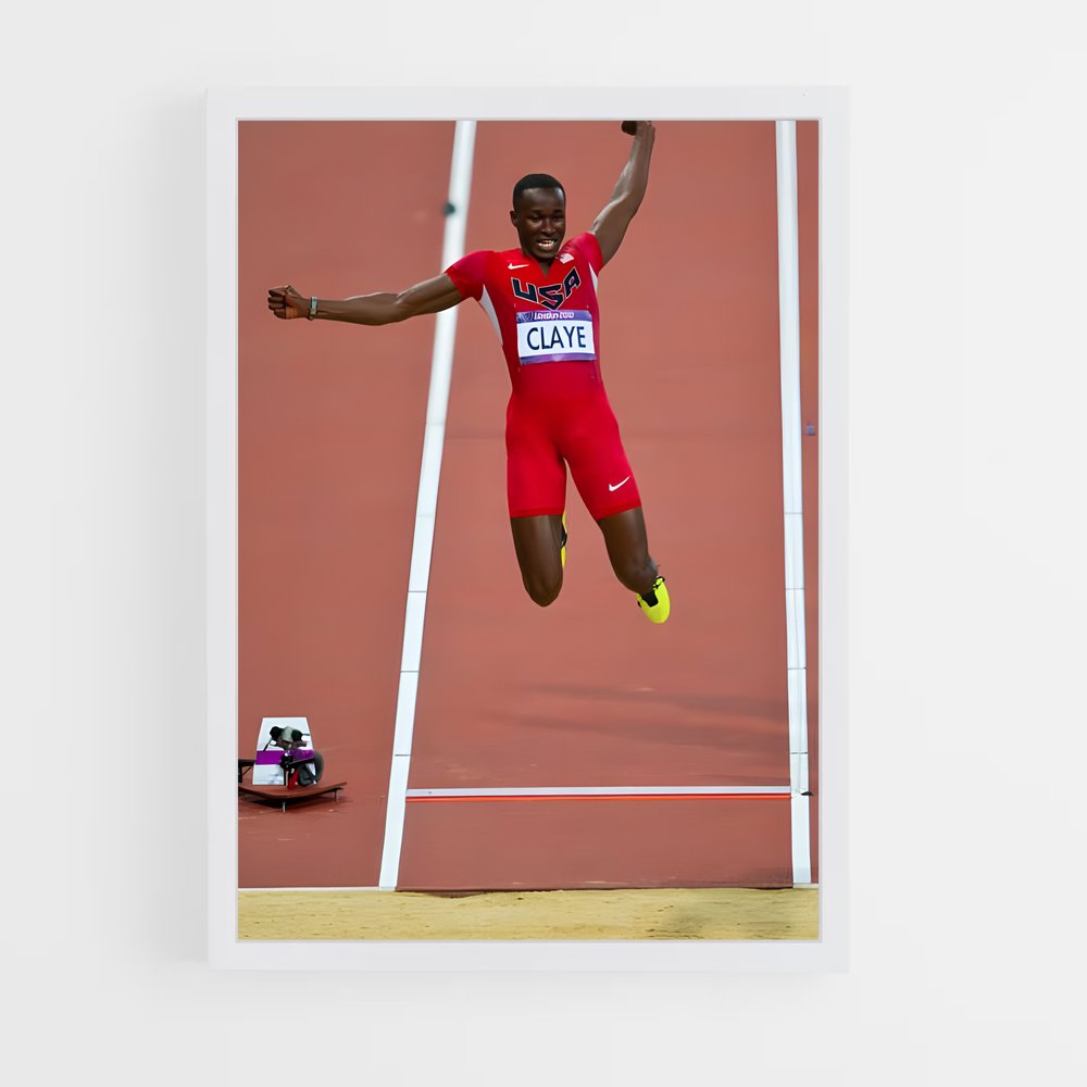Poster Will claye – affiche Athlétisme (vue 3)